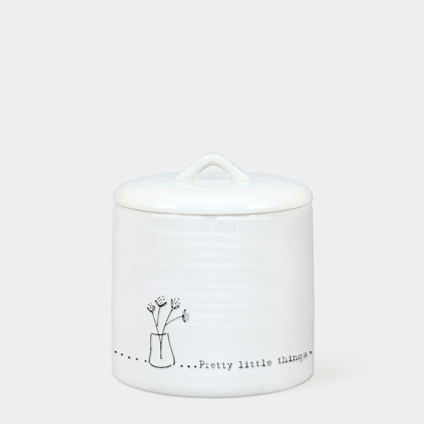 'Pretty Little Things' Lidded Pot