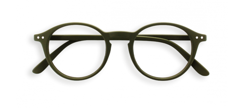 Izipizi #D Khaki Green Reading Glasses