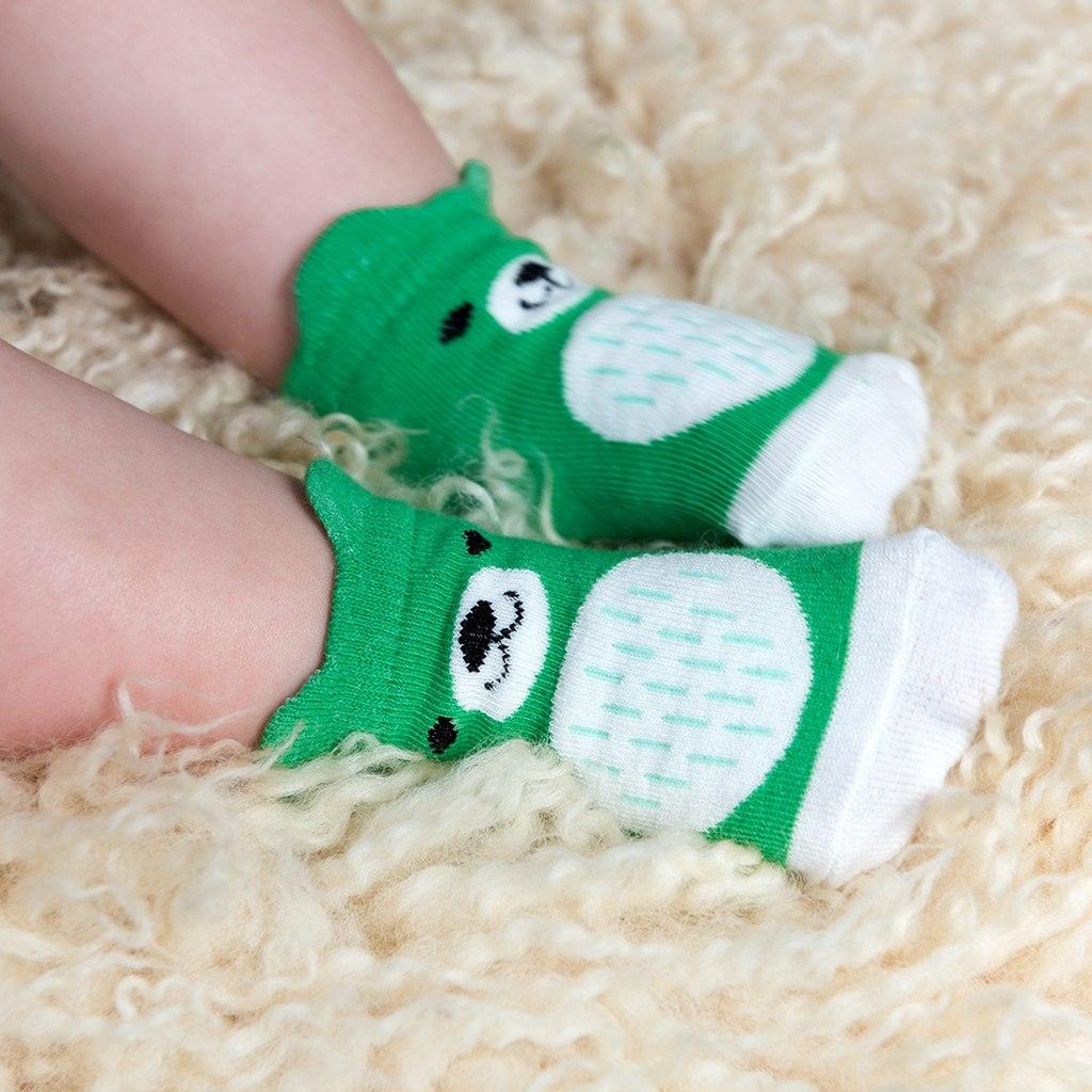 Bear Design Baby Socks (4 Pairs) - Within Reason