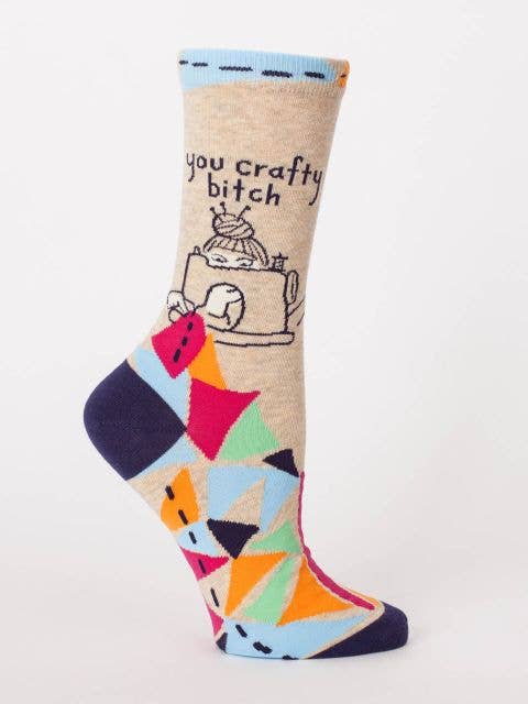 You Crafty B*tch Women's Socks