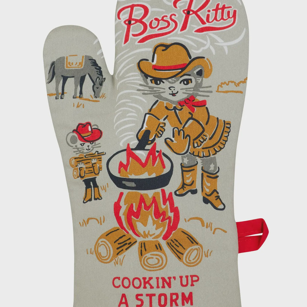 Boss Kitty Oven Mitt