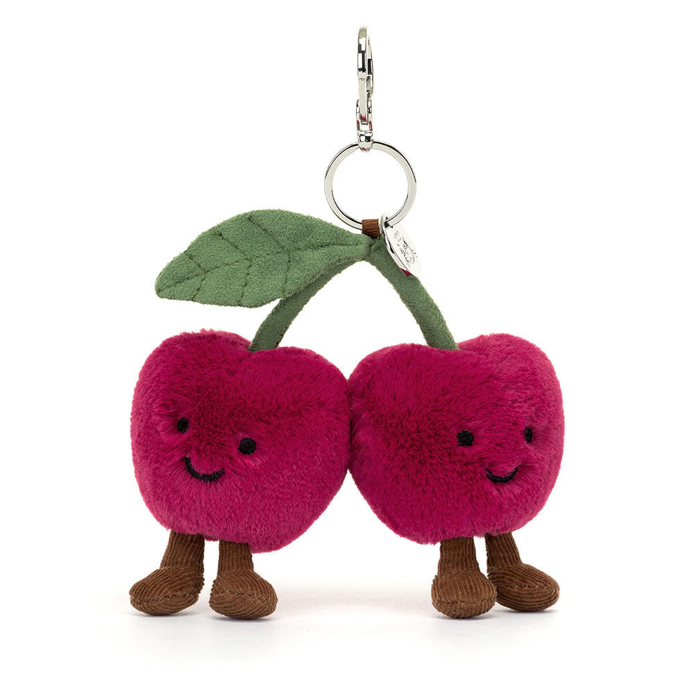 Jelly Cat Amuseables Cherries Bag Charm