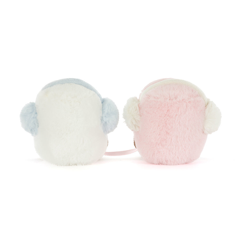 Jelly Cat Amuseables Toastie Pink & White Marshmallows