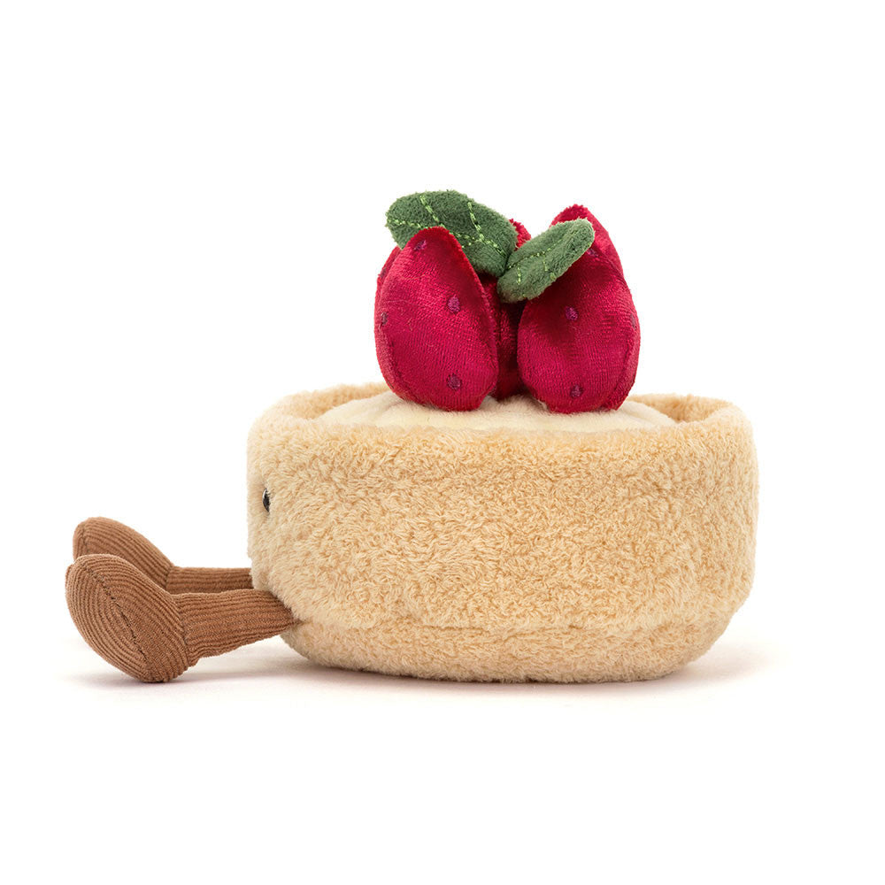 Jelly Cat Amuseables Fleurette Tarte Aux Fraises