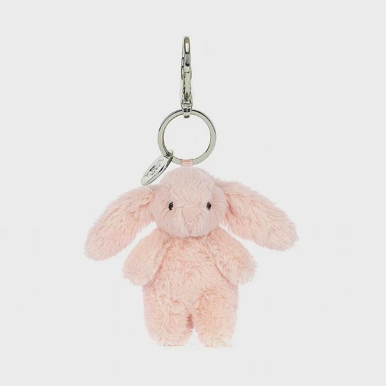 Bashful Blush Bunny Bag Charm Pink