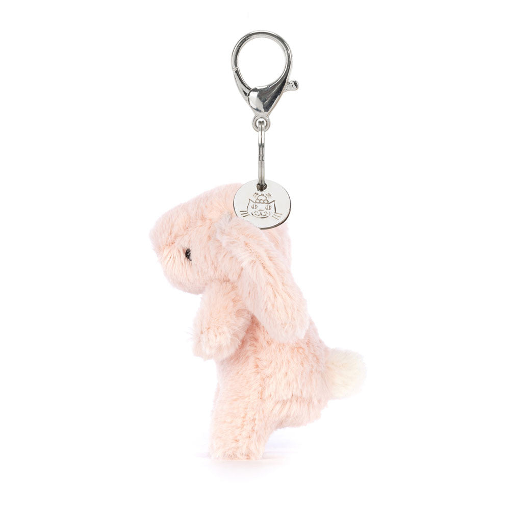 Bashful Blush Bunny Bag Charm Pink