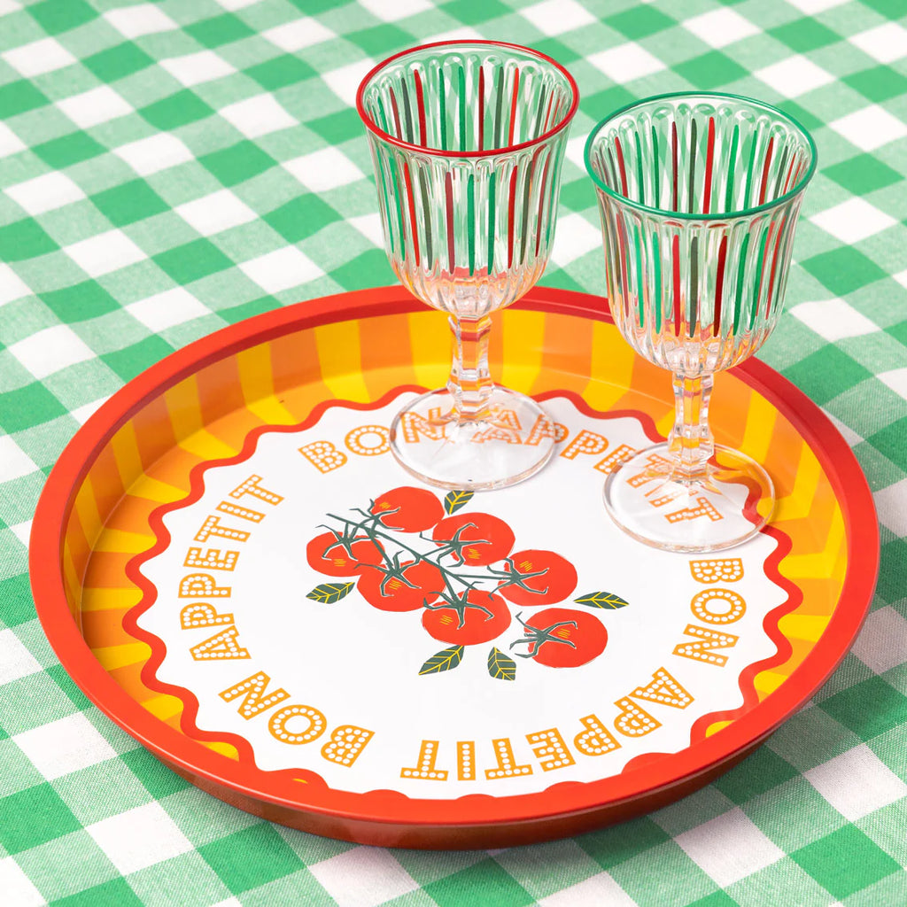 Bon Appetit Tomato Tin Tray - 31cm
