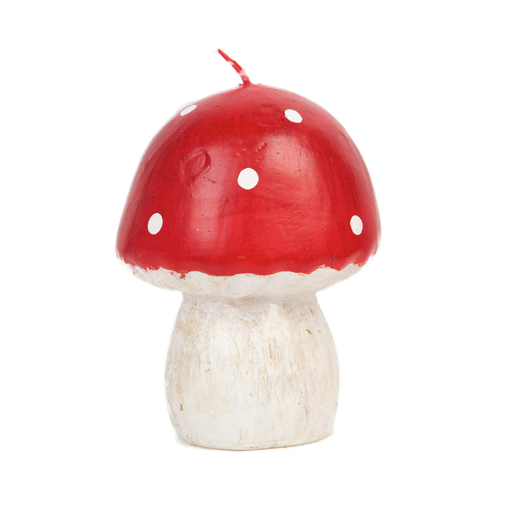 Midnight Forest Red Mushroom Candle - Small