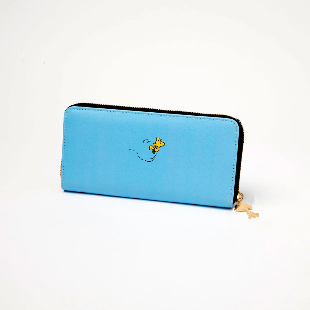 Peanuts Zip Purse Blue The Gang