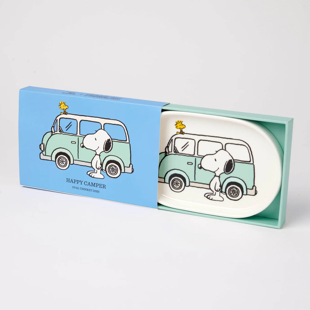 Peanuts Oval Trinket Dish Camper