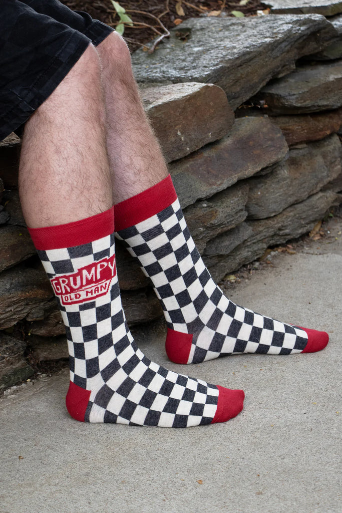 Grumpy Old Man Men's Socks