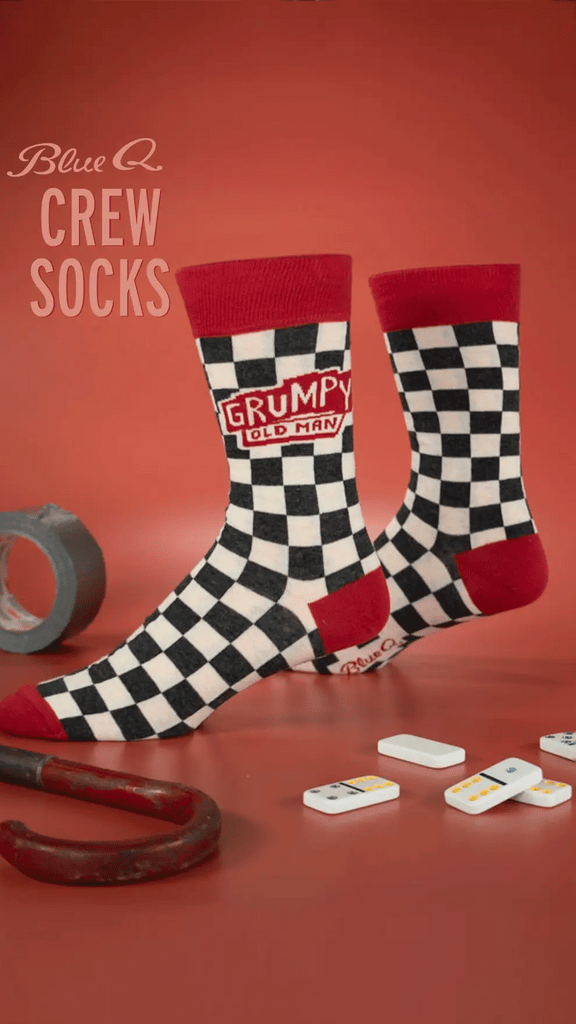 Grumpy Old Man Men's Socks