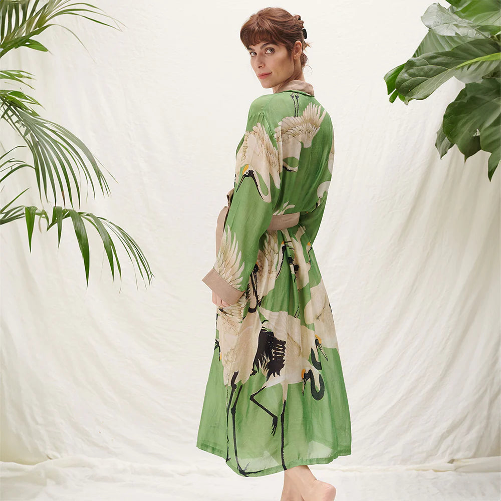 Gown Stork Pea Green