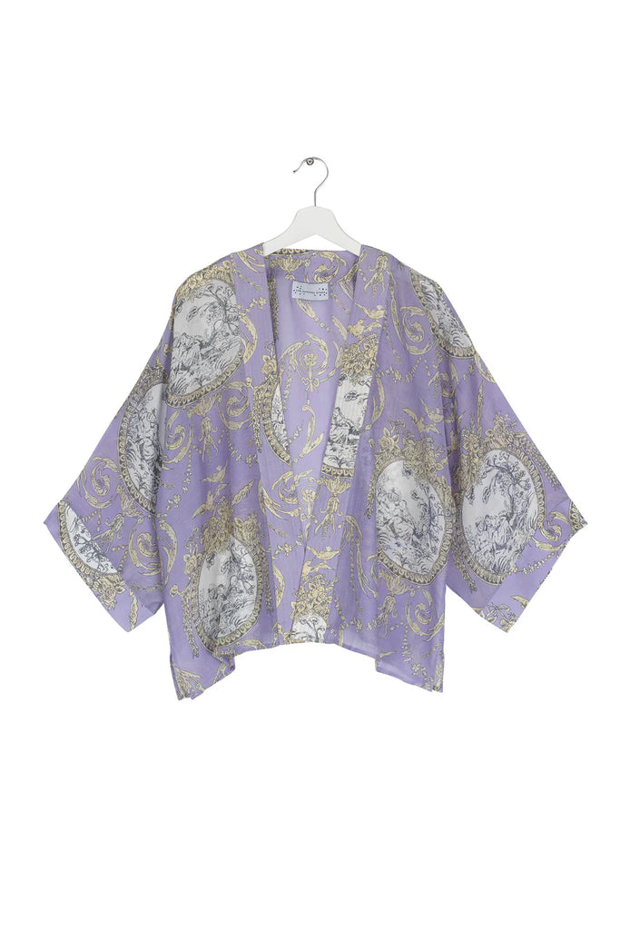 Valentine Lilac Kimono