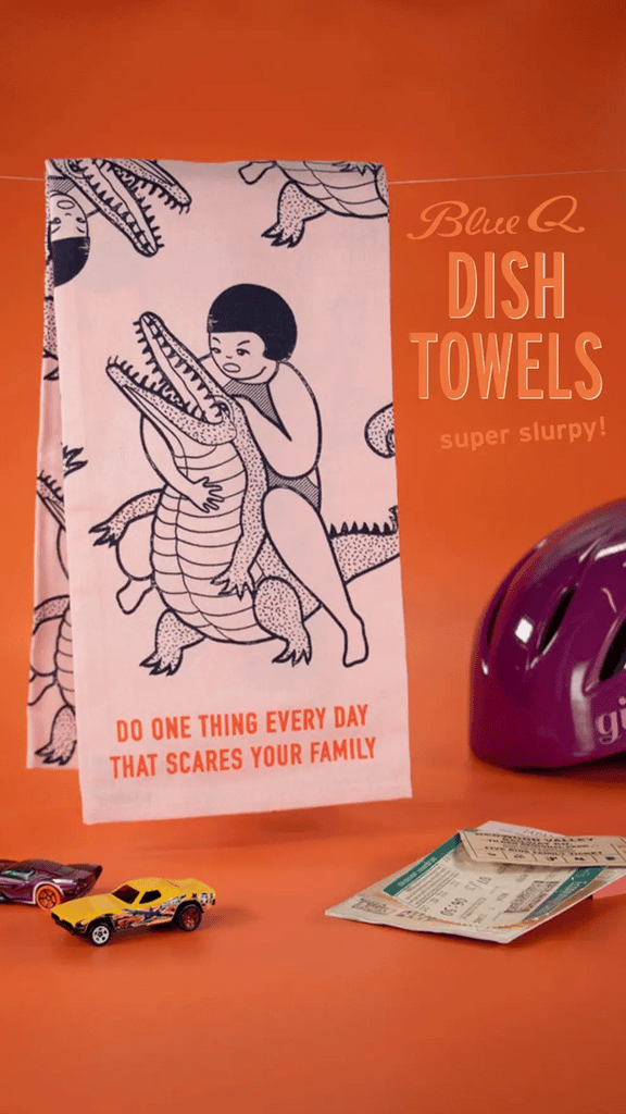 Scares Your Family Dish Towel
