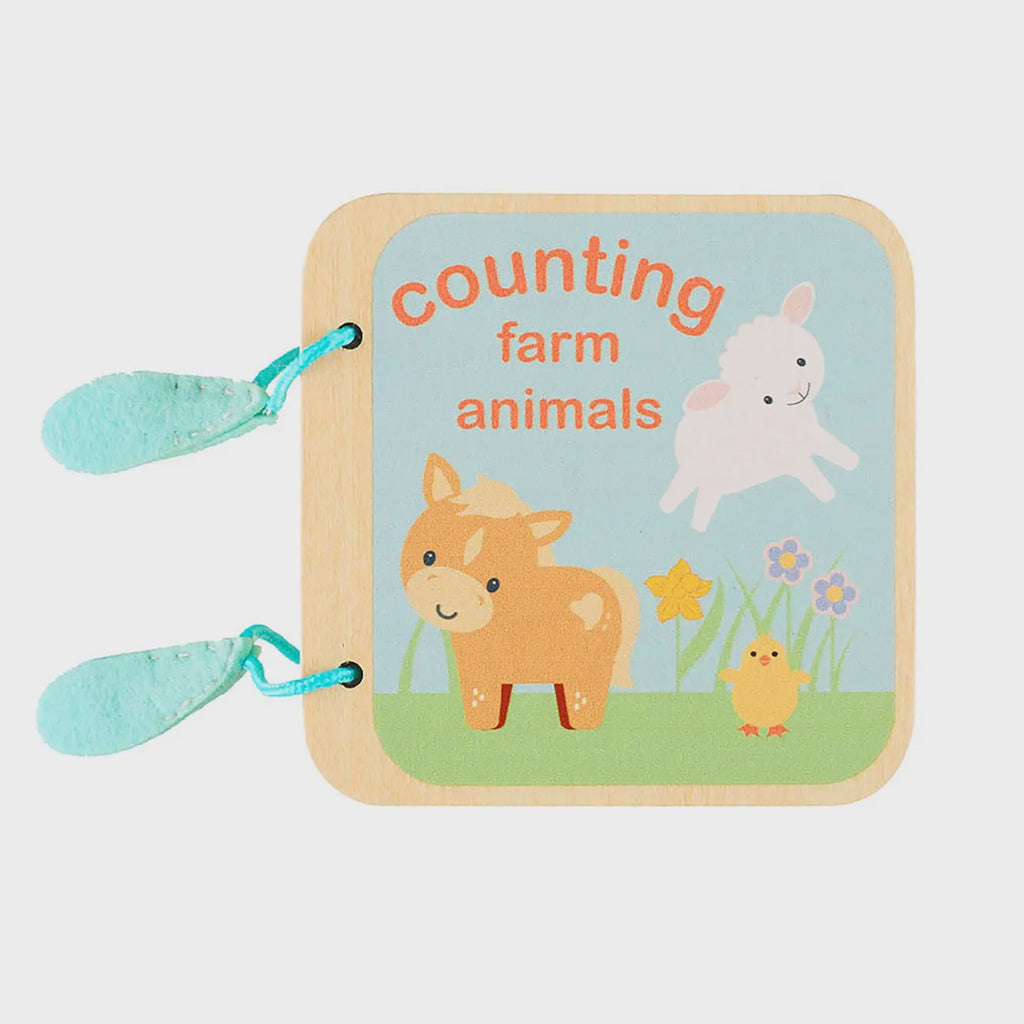 Farmyard Wooden Animal Counting Book