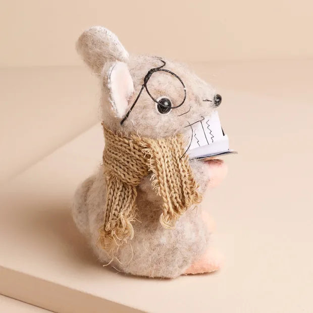 Christmas Carol Mouse Decoration