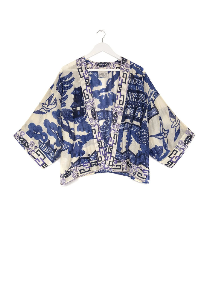 Mini Kimono Giant Willow Blue