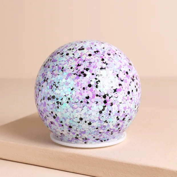 LA Small LED Moonrise Glitter Life Globe