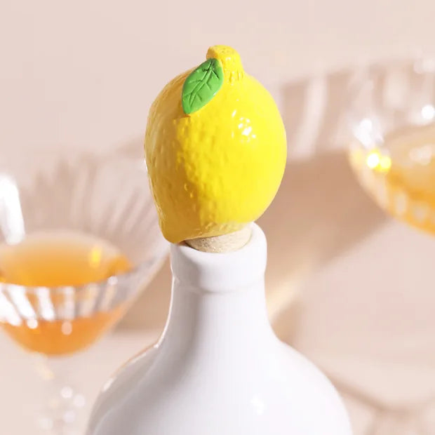 LA Lemon Bottle Stopper