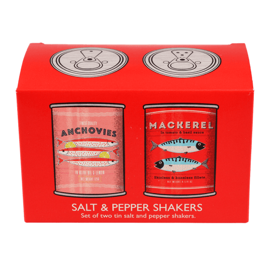 Rex Salt & Pepper Shakers (Anchovies & Mackerel)