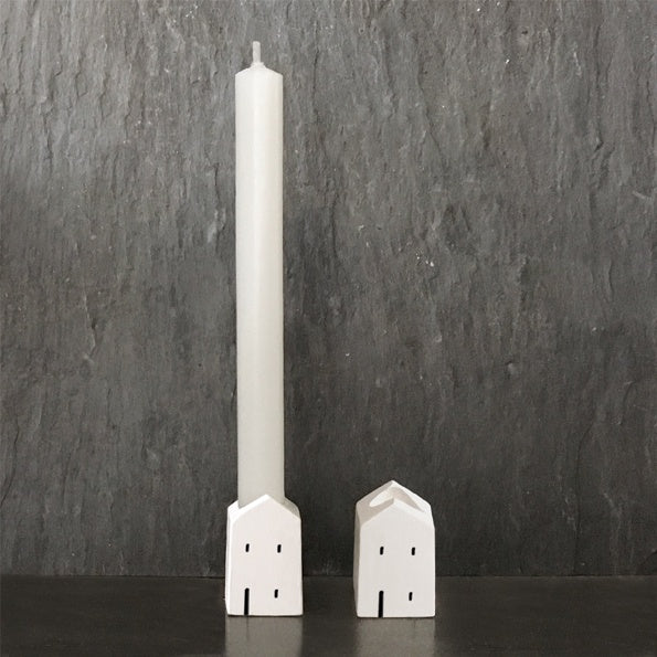 Candle with Holder - House