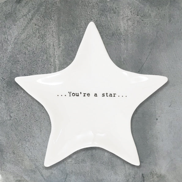 Wobbly star dish-You’re a star