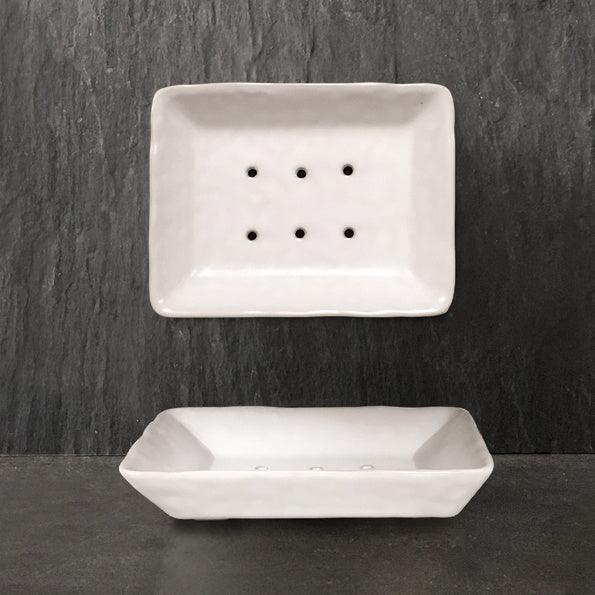 Porcelain soap dish-White - Within Reason