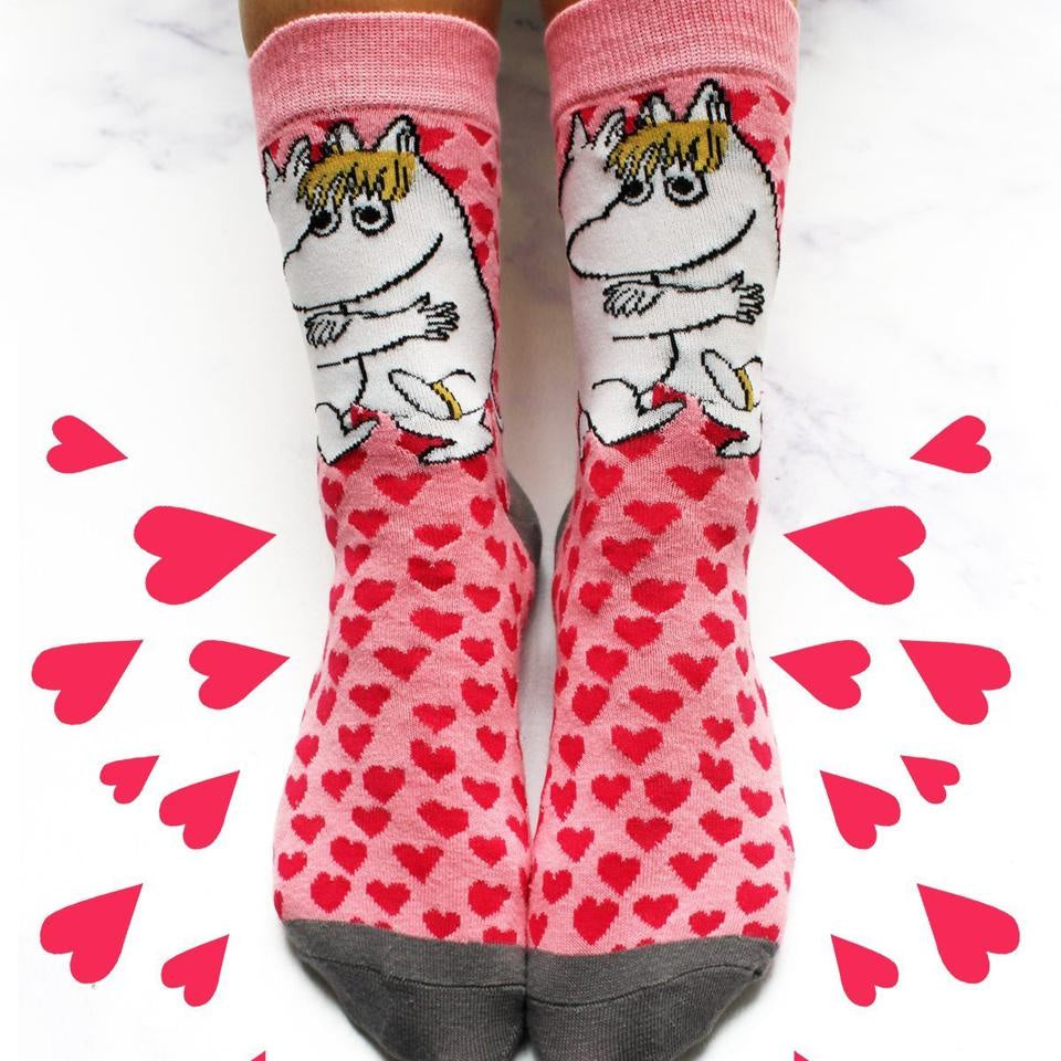 Socks Moomin Heart
