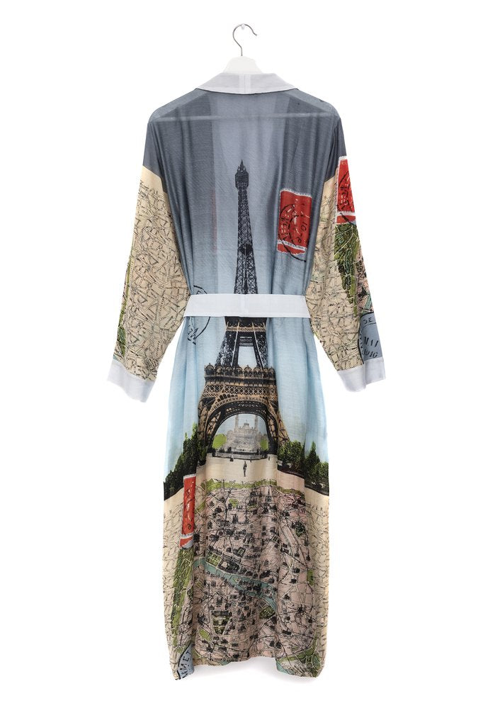 One Hundred Stars Eiffel Tower Dressing Gown