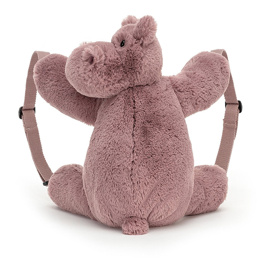 Jelly Cat Huggady Hippo Backpack