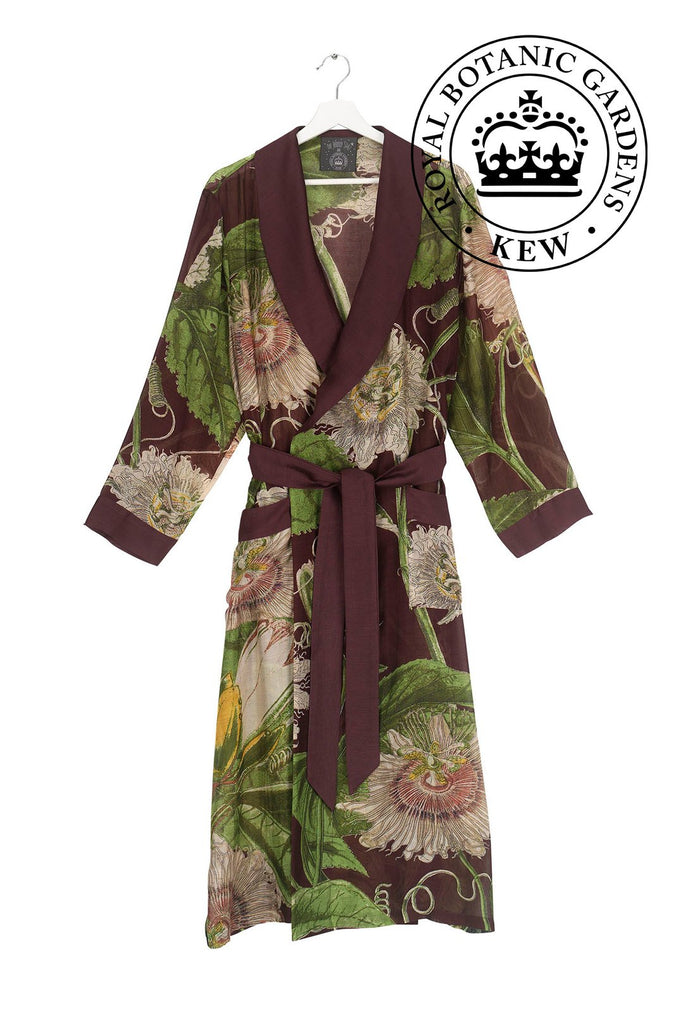 Kew Gown Passion Flower Burgundy