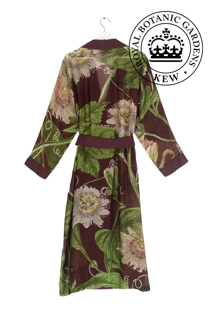 Kew Gown Passion Flower Burgundy