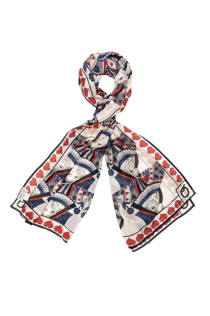 One Hundred Stars Queen of Hearts Scarf