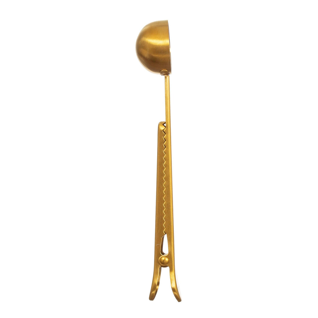 Brass Coffee Scoop Clip - Within Reason