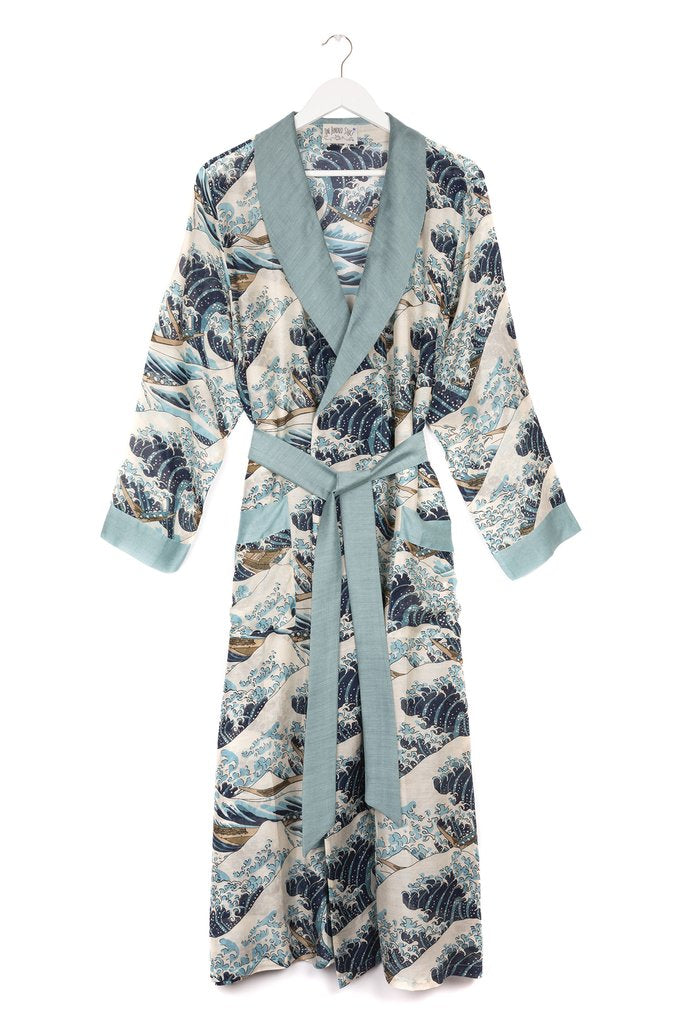 One Hundred Stars Wave Dressing Gown