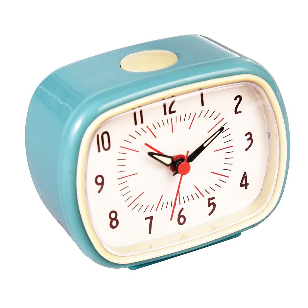 Retro Alarm Clock Blue - Within Reason
