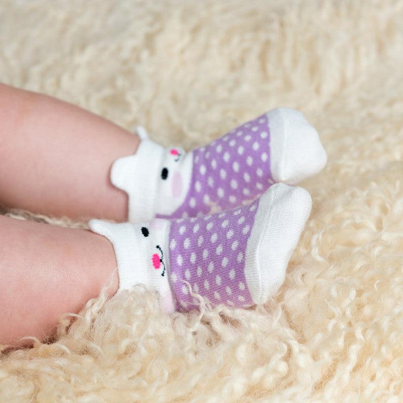 Bonnie The Bunny Design Baby Socks (set Of 4) - Within Reason