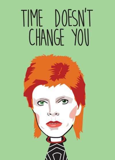 Card Modern  Muse Bowie