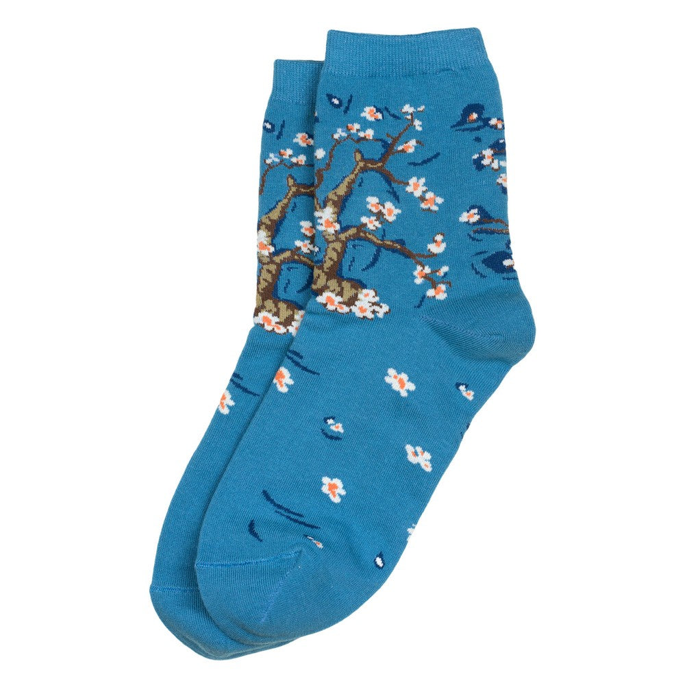 Socks Van Gogh Almond Blossom Made With Cotton & Spandex