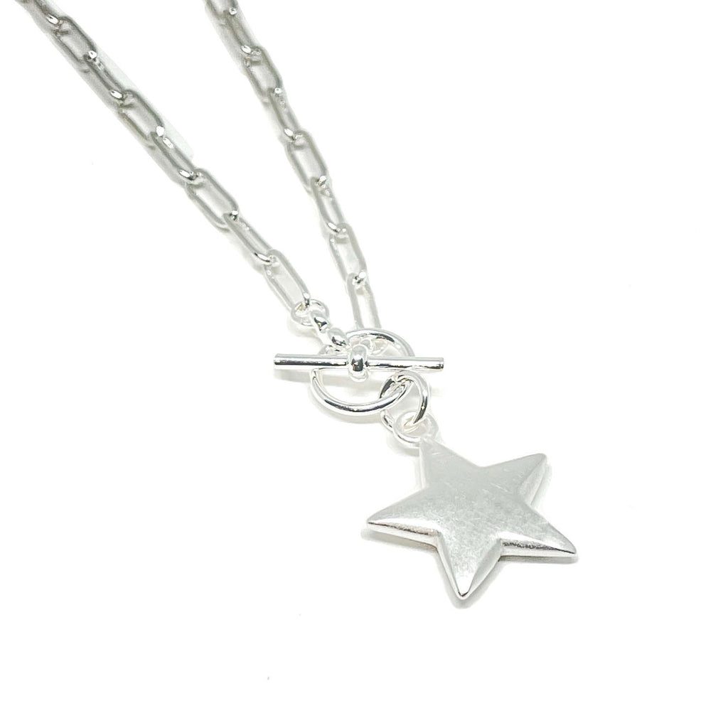 Florence Link Necklace - Silver