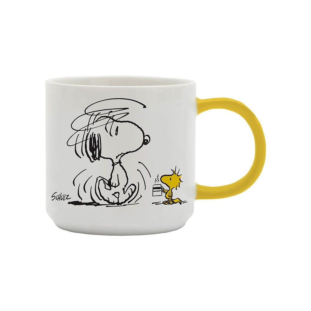 Snoopy Coffee Mug Orange Box