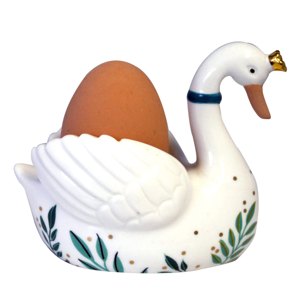 Secret Garden Swan Eggcup With Gift Box